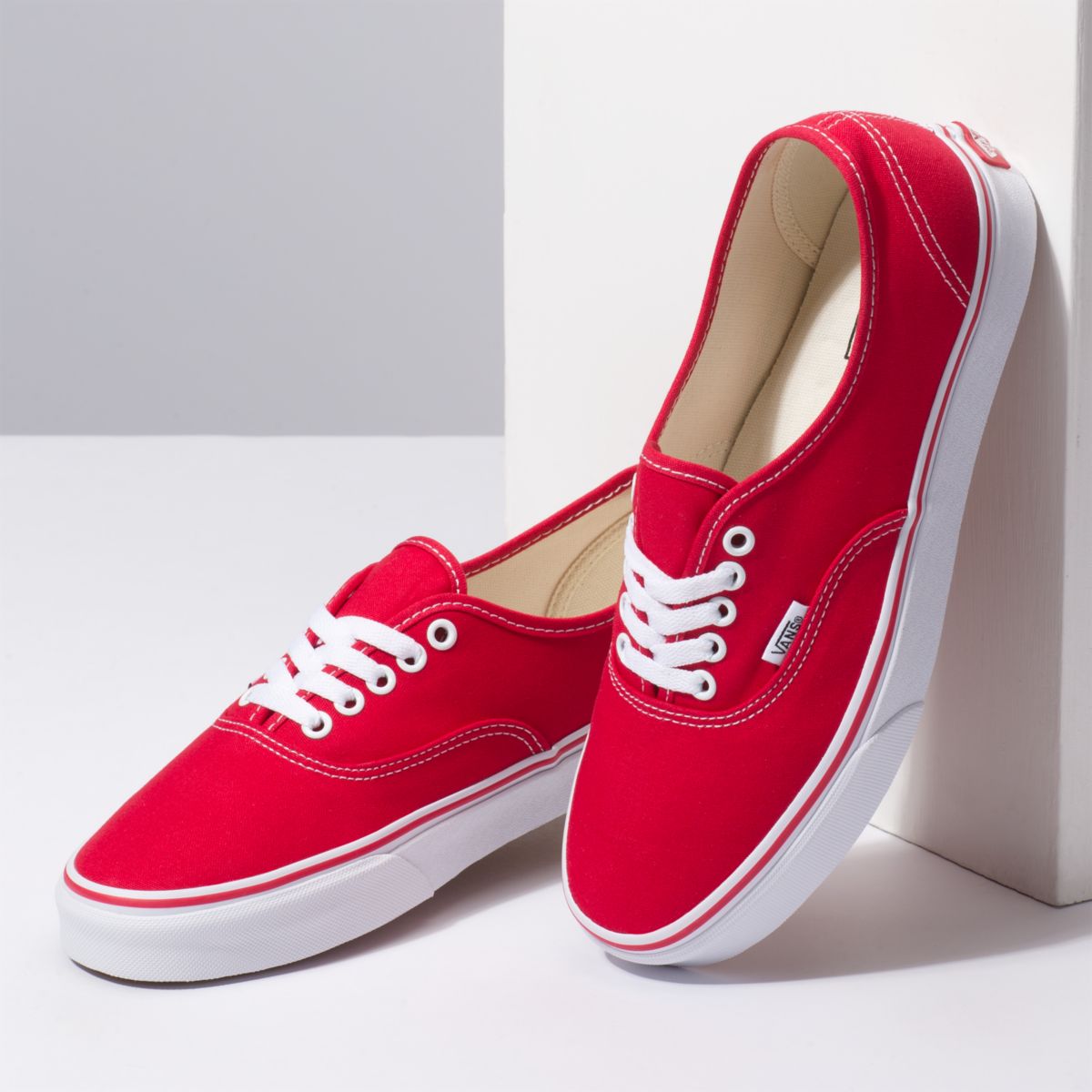 Vans discount tenis rojos